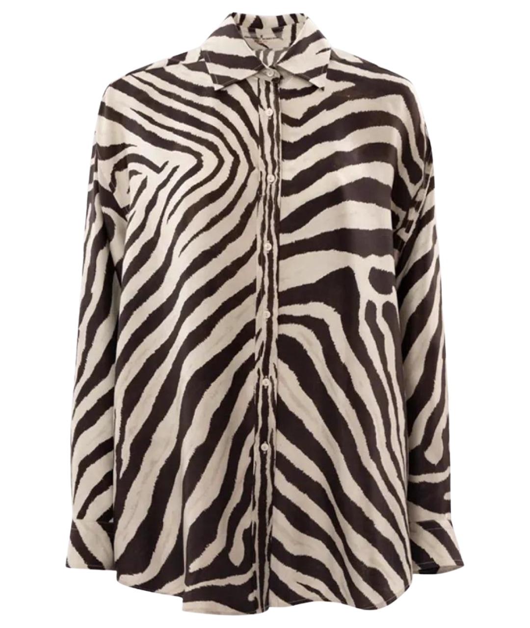 ERMANNO SCERVINO Мульти шелковая рубашка, фото 1