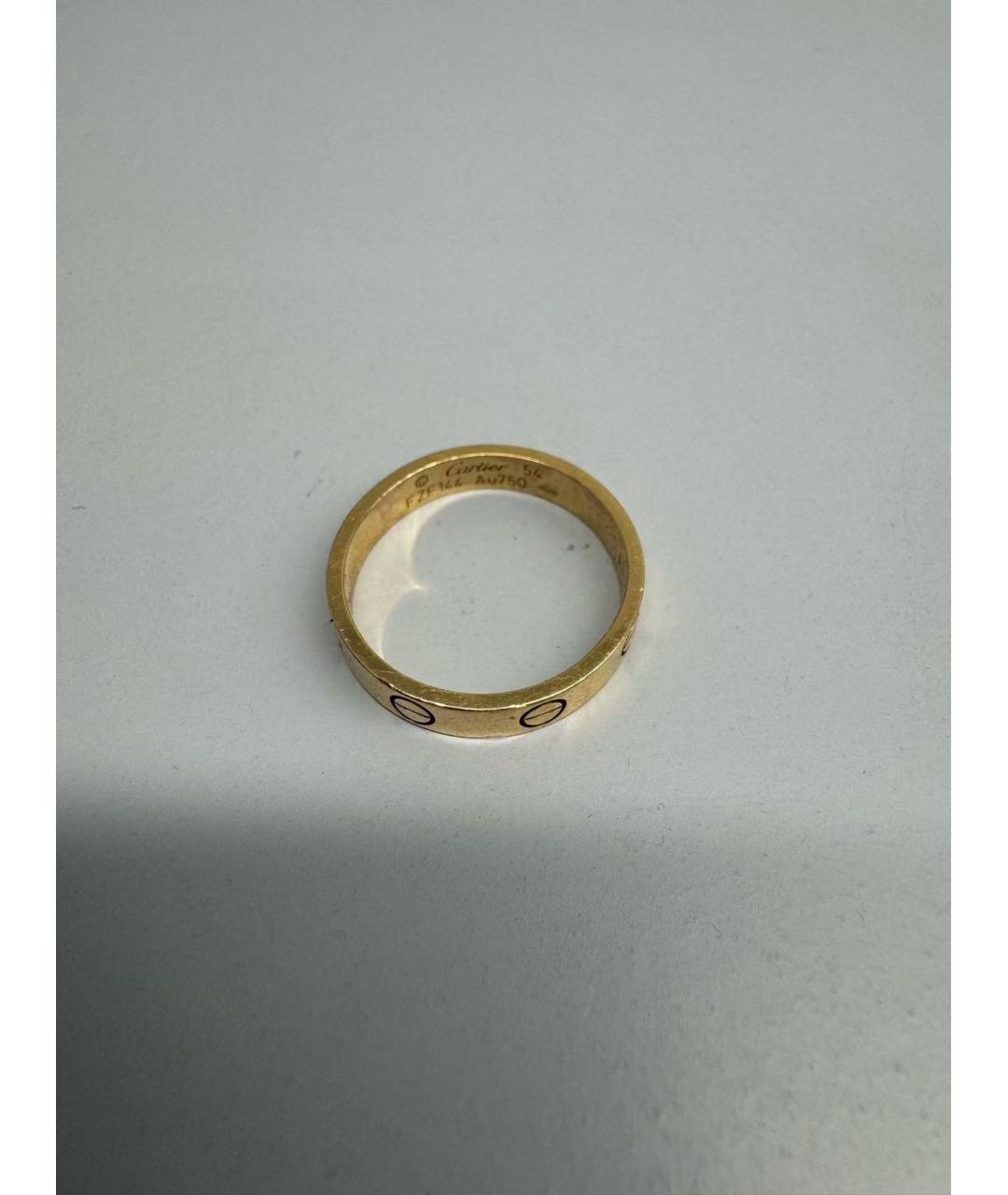 CARTIER Золотое кольцо из розового золота, фото 3