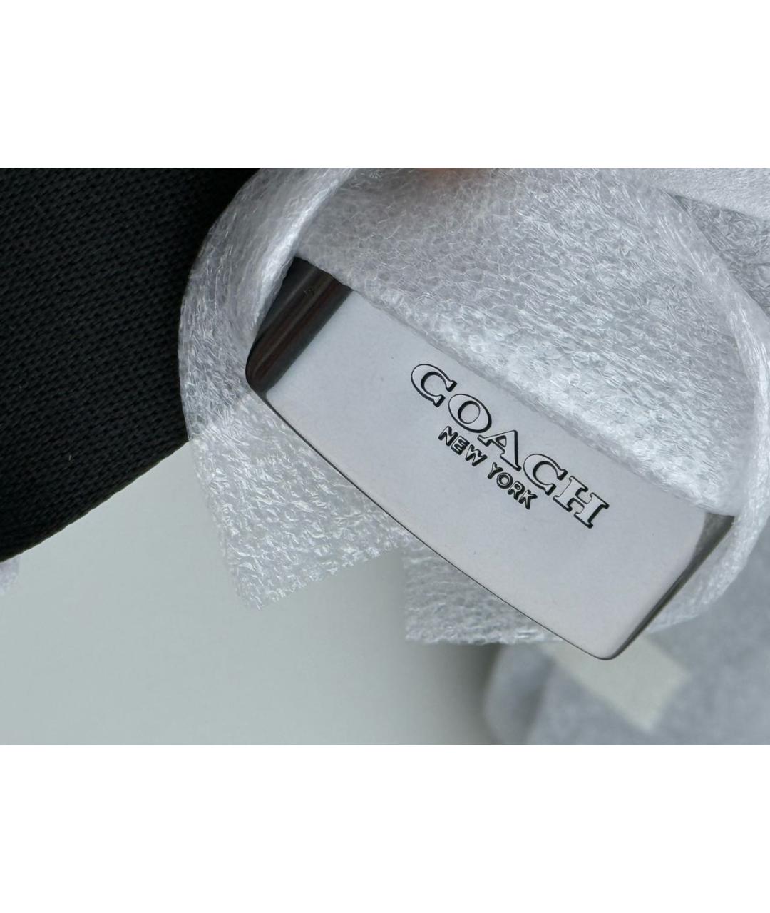 COACH Черная поясная сумка, фото 8