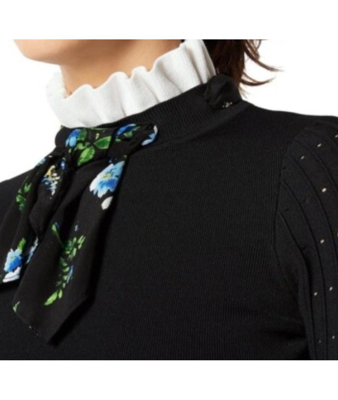 SANDRO Черное повседневное платье, фото 4