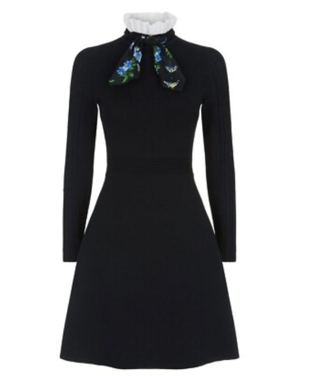 SANDRO Черное повседневное платье, фото 2