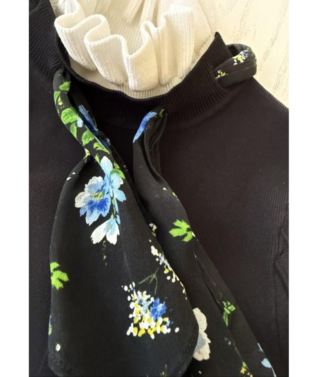 SANDRO Черное повседневное платье, фото 8