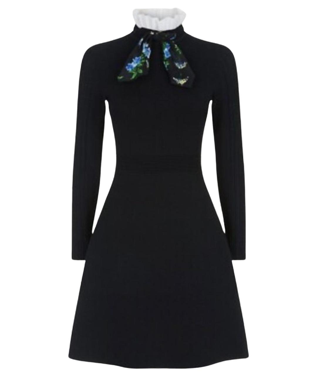 SANDRO Черное повседневное платье, фото 1