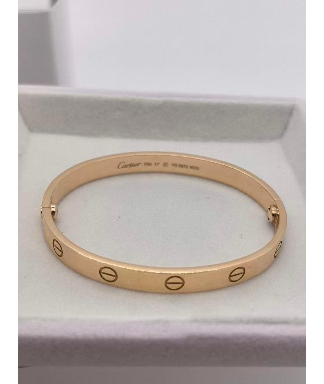 CARTIER Золотой браслет из розового золота, фото 4