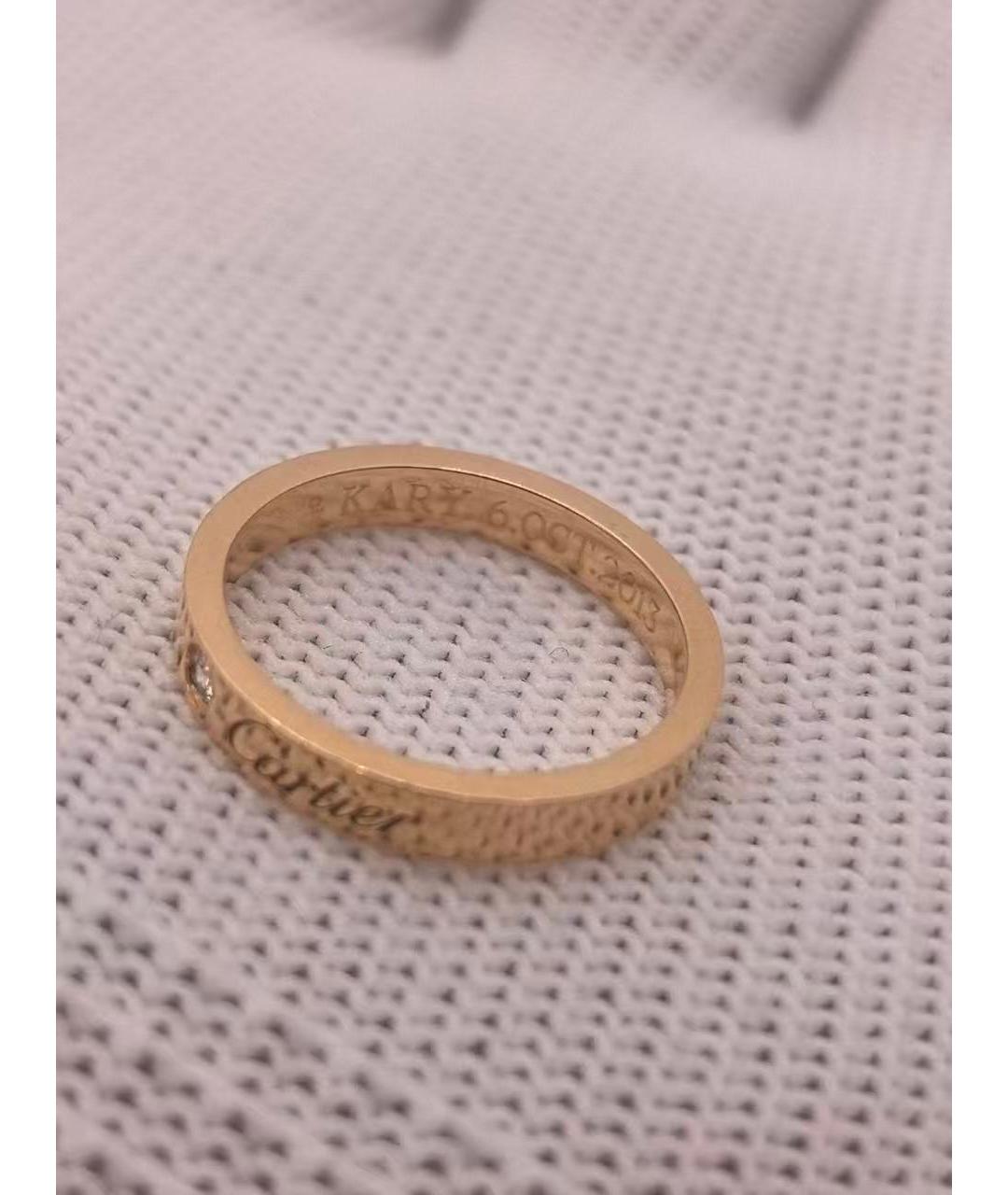 CARTIER Золотое кольцо из розового золота, фото 5