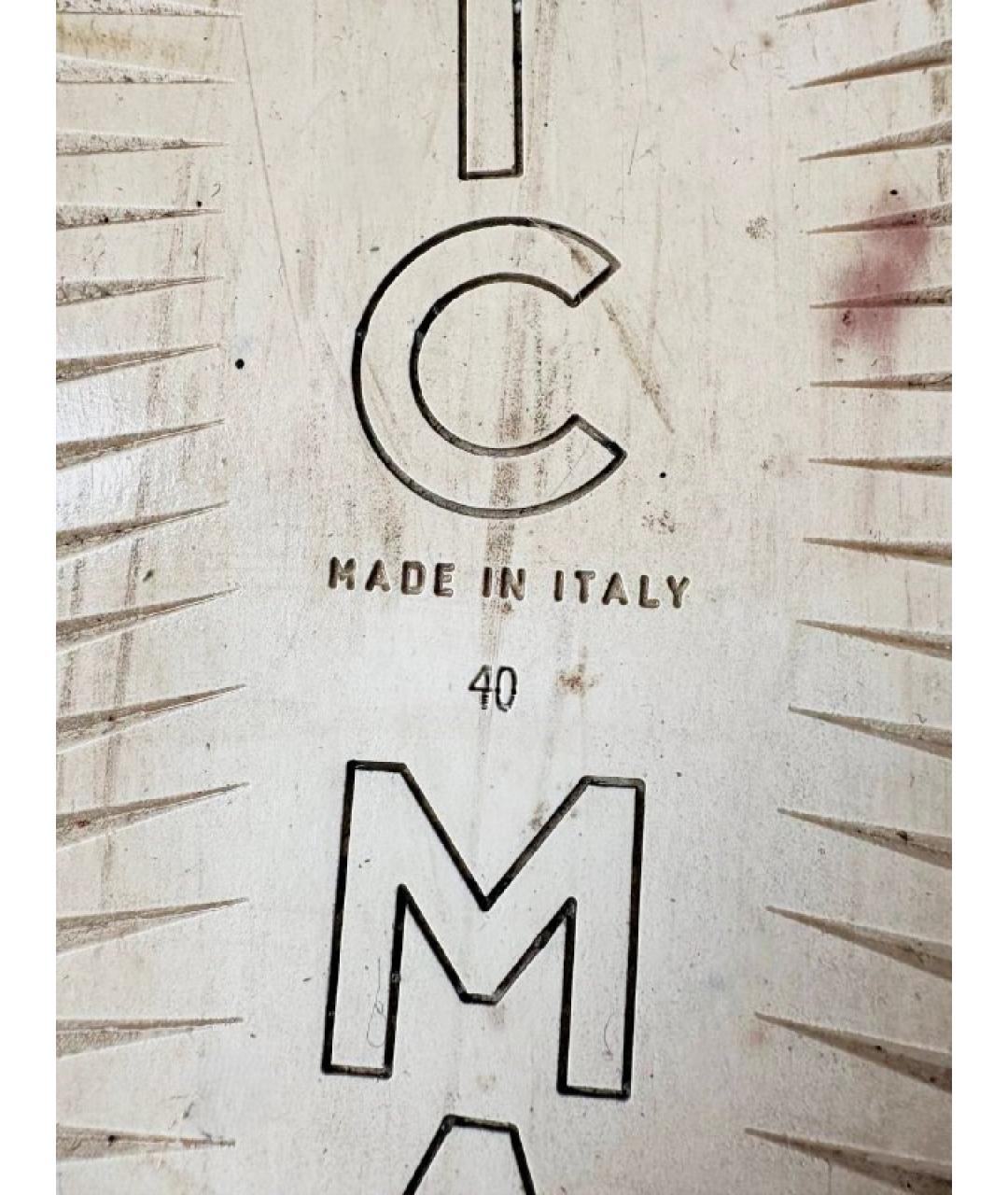 VIC MATIE Розовые кожаные кеды, фото 8