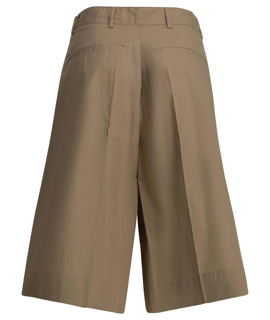 SOEUR Бежевые хлопковые бриджи, фото 2