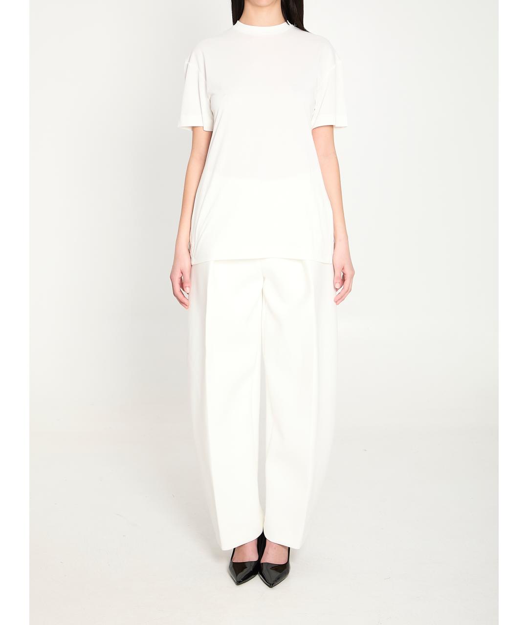 JACQUEMUS Белая футболка, фото 5