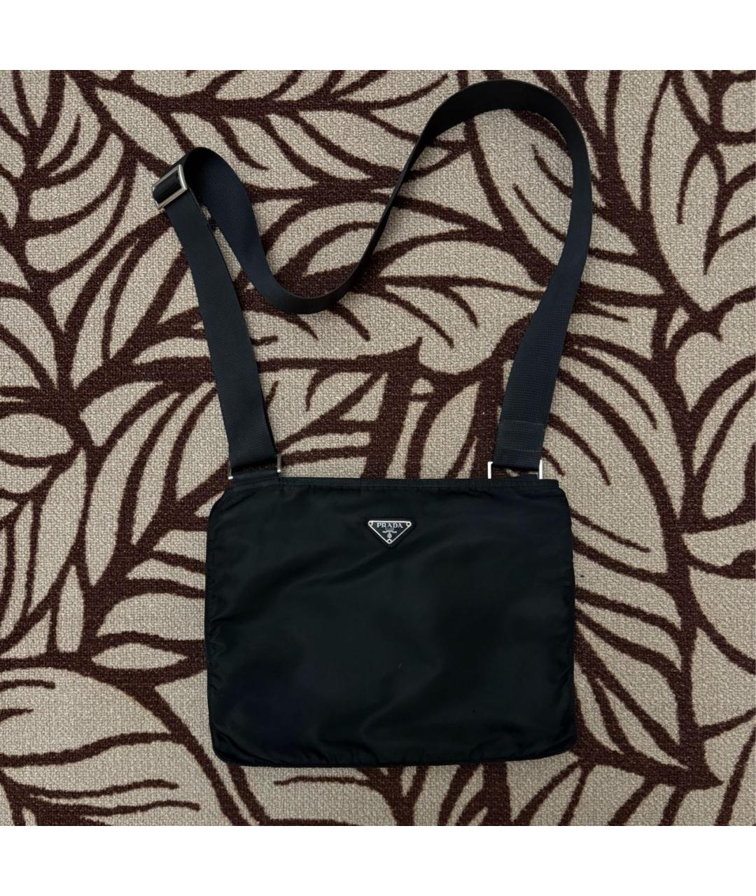 PRADA Черная сумка на плечо, фото 8