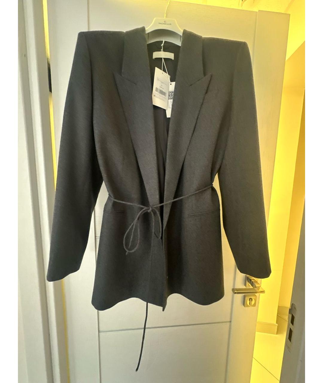 12 STOREEZ Серый шерстяной жакет/пиджак, фото 2