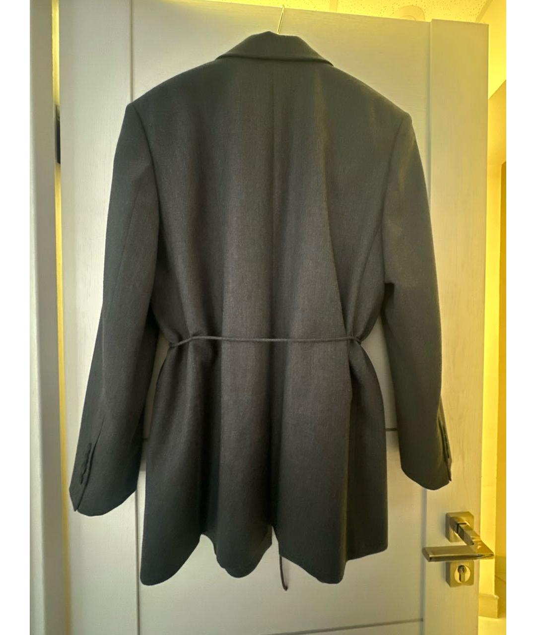 12 STOREEZ Серый шерстяной жакет/пиджак, фото 3