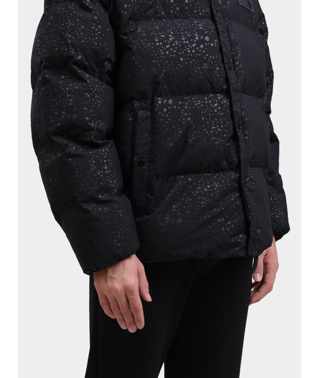 EA7 Черный пуховик, фото 3