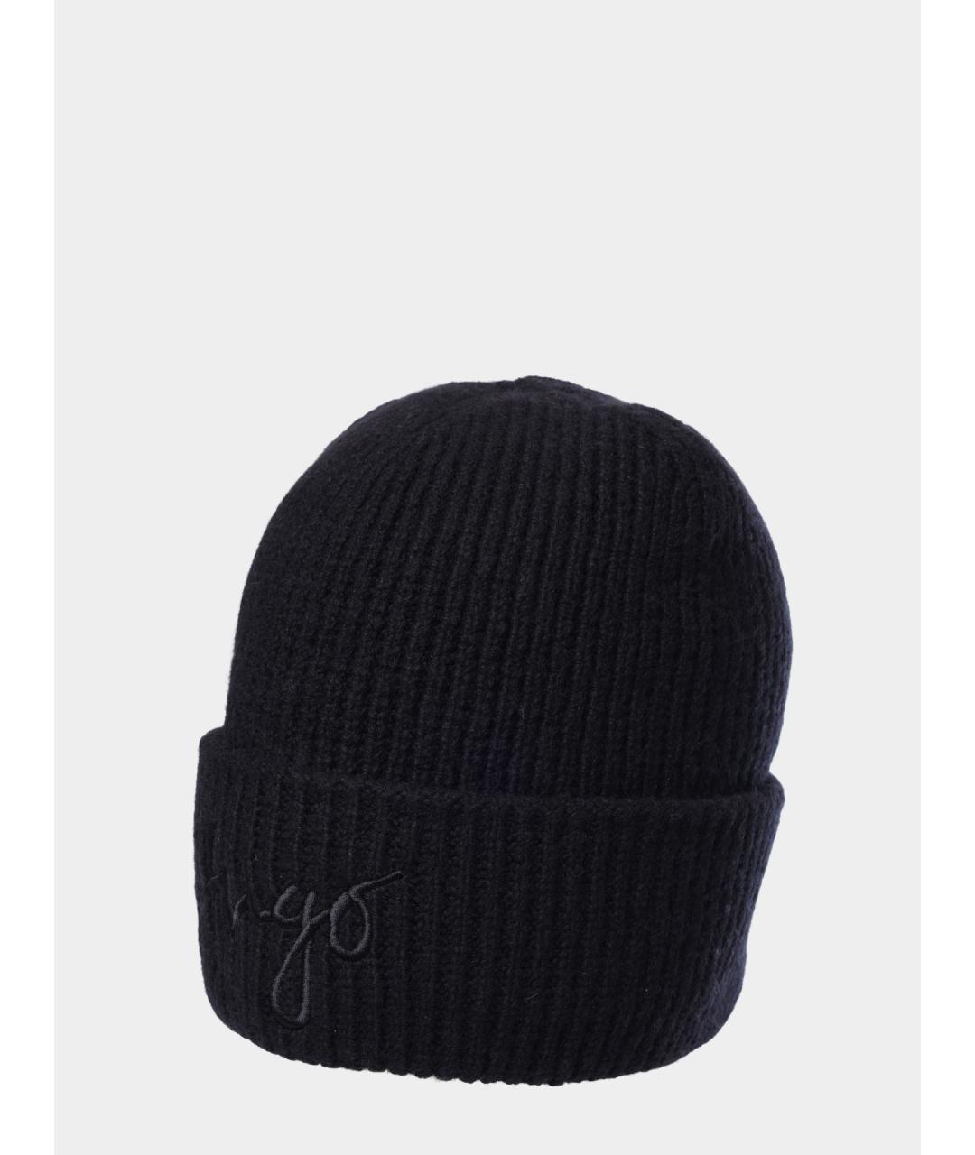 HUGO Черная шапка, фото 4