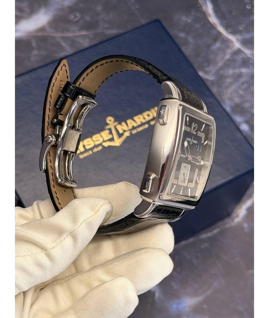 Ulysse Nardin Темно-синие часы, фото 3