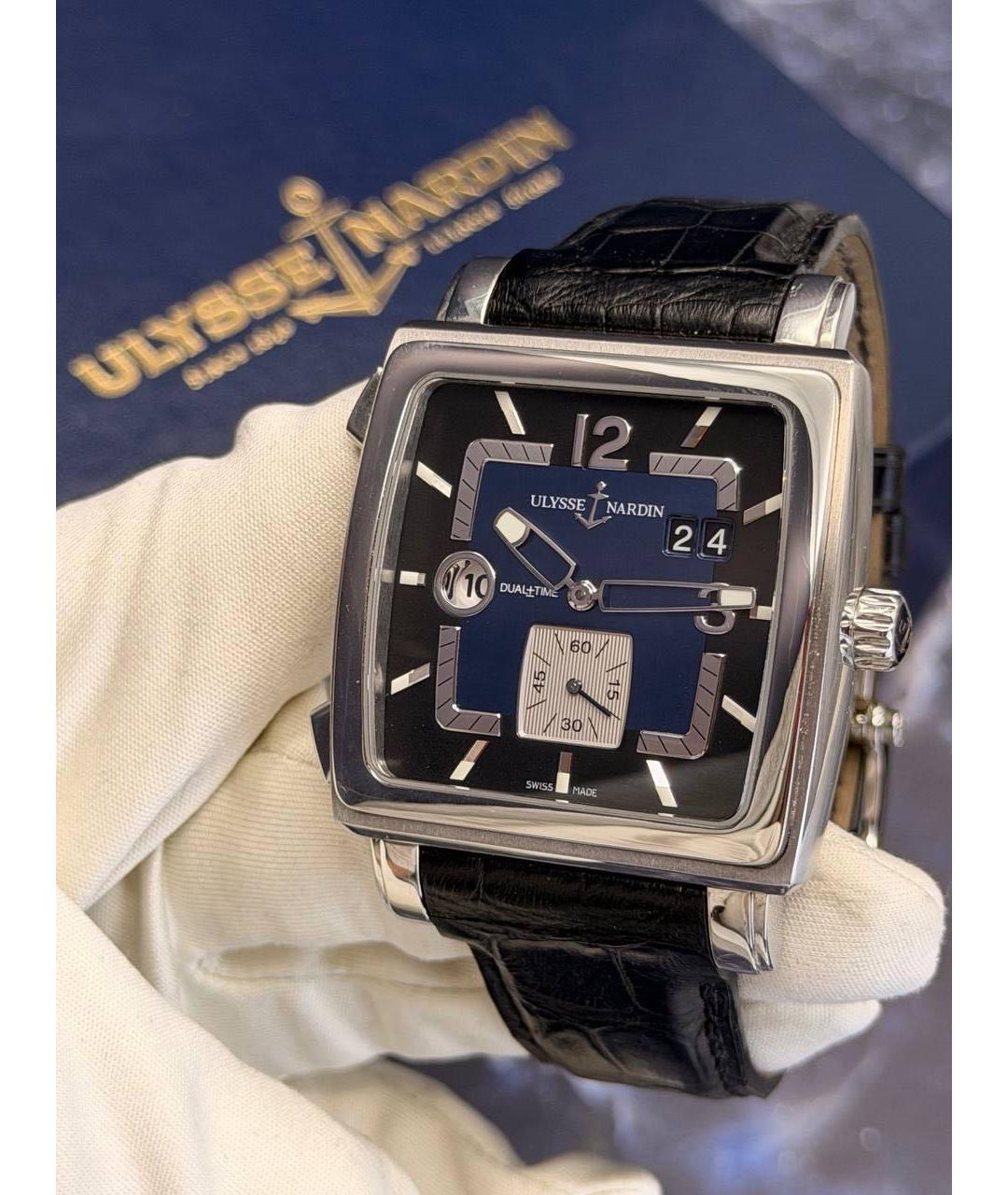 Ulysse Nardin Темно-синие часы, фото 9