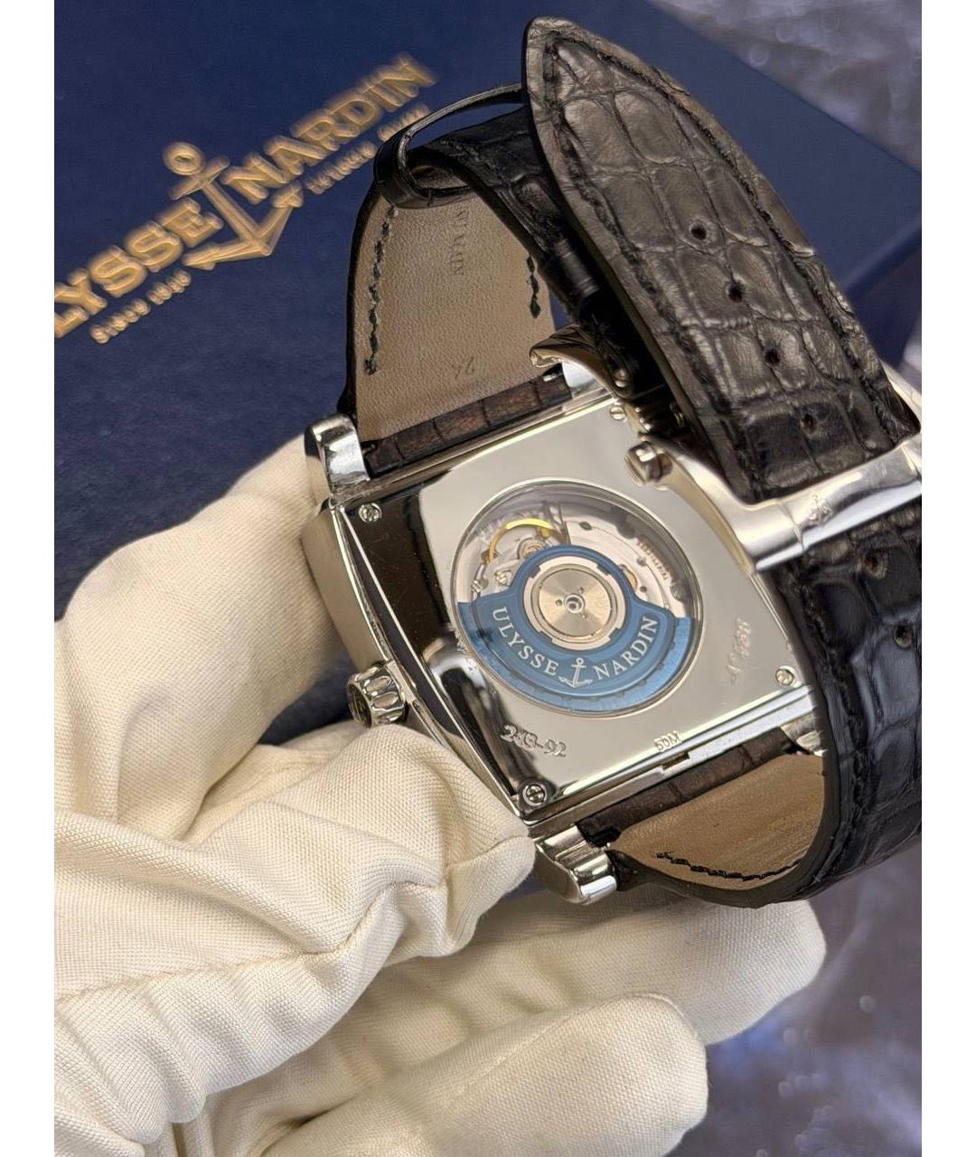 Ulysse Nardin Темно-синие часы, фото 5