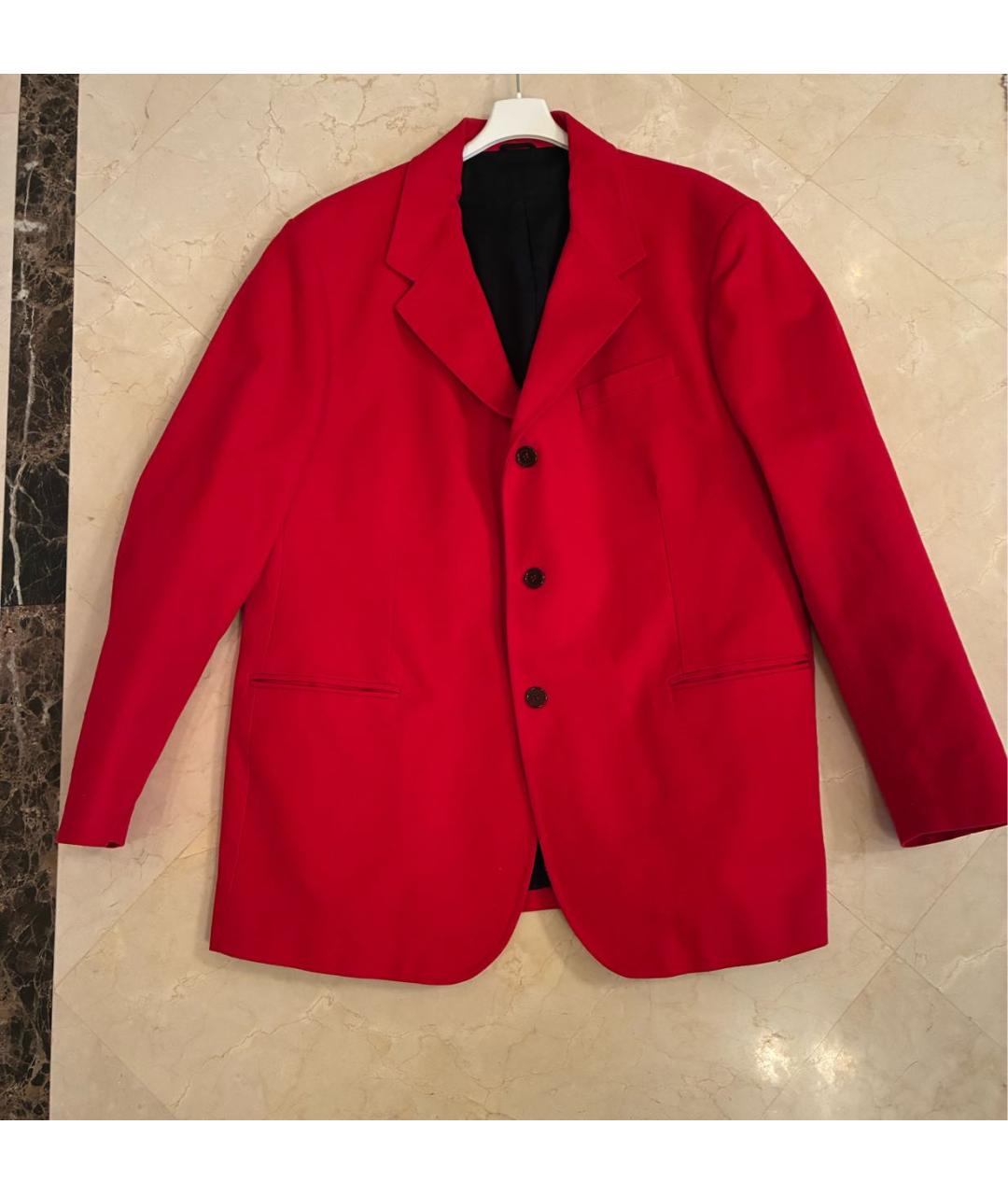 RAF SIMONS Красный пиджак, фото 4