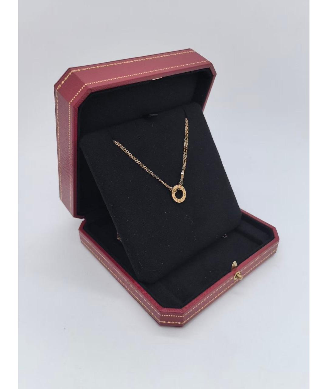 CARTIER Золотое колье из розового золота, фото 3