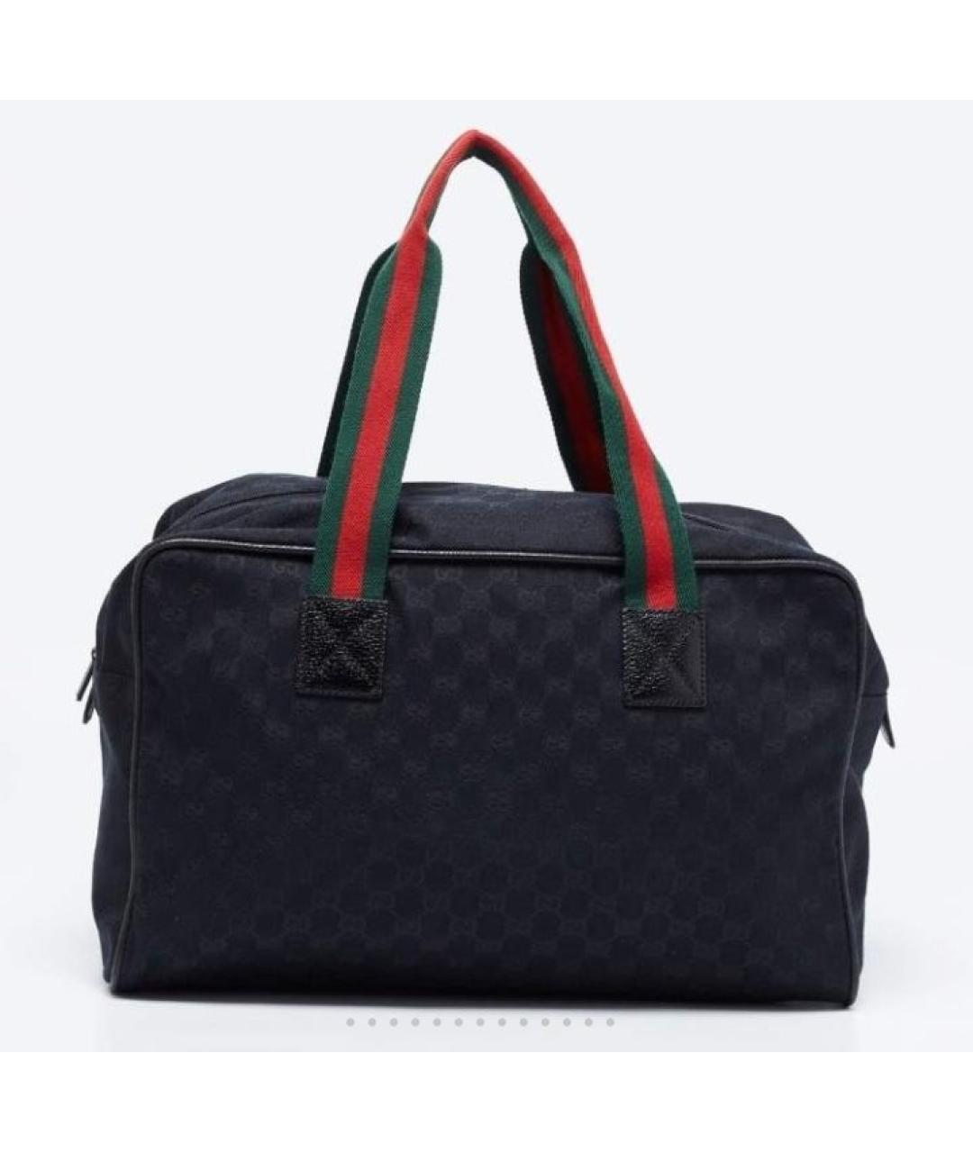 GUCCI Черная дорожная/спортивная сумка, фото 2