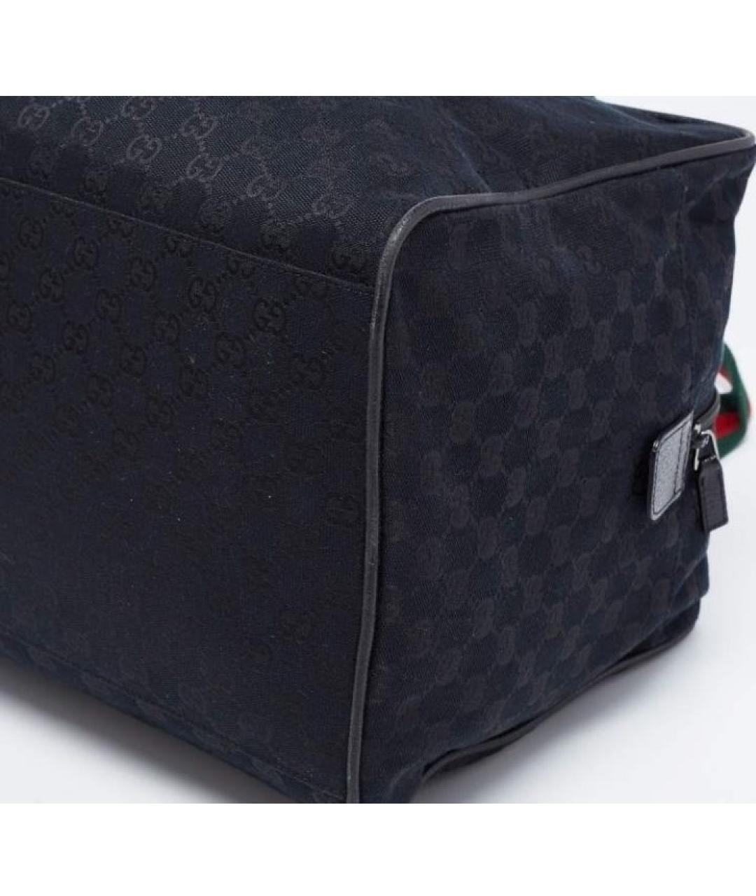 GUCCI Черная дорожная/спортивная сумка, фото 5