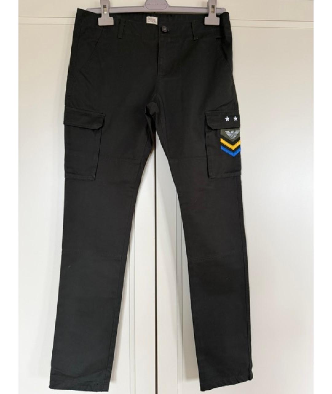 ARMANI JUNIOR Хаки хлопковые брюки и шорты, фото 7