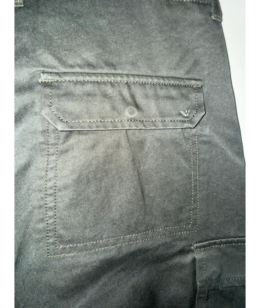 ARMANI JUNIOR Хаки хлопковые брюки и шорты, фото 5