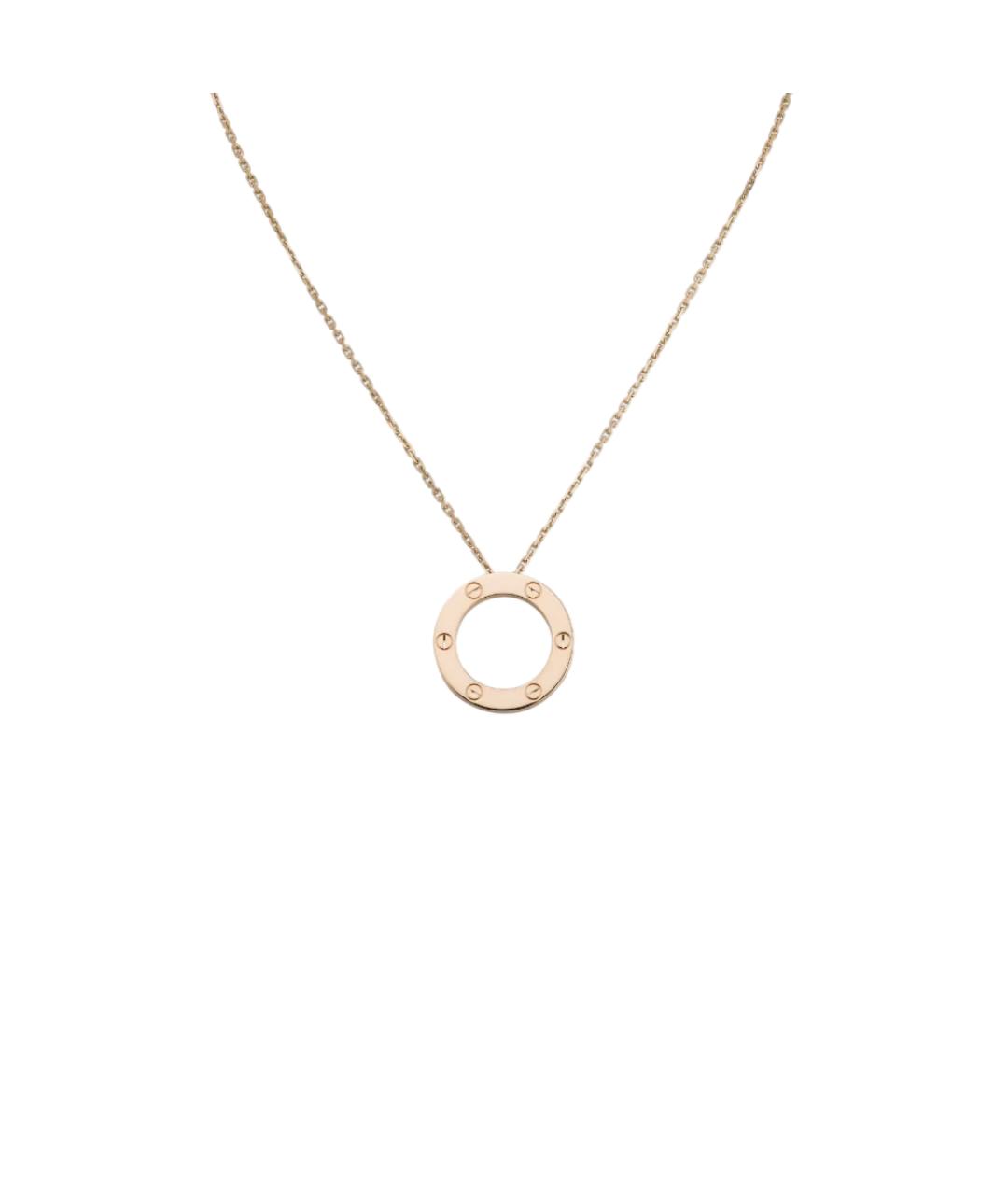 CARTIER Золотое колье из розового золота, фото 4