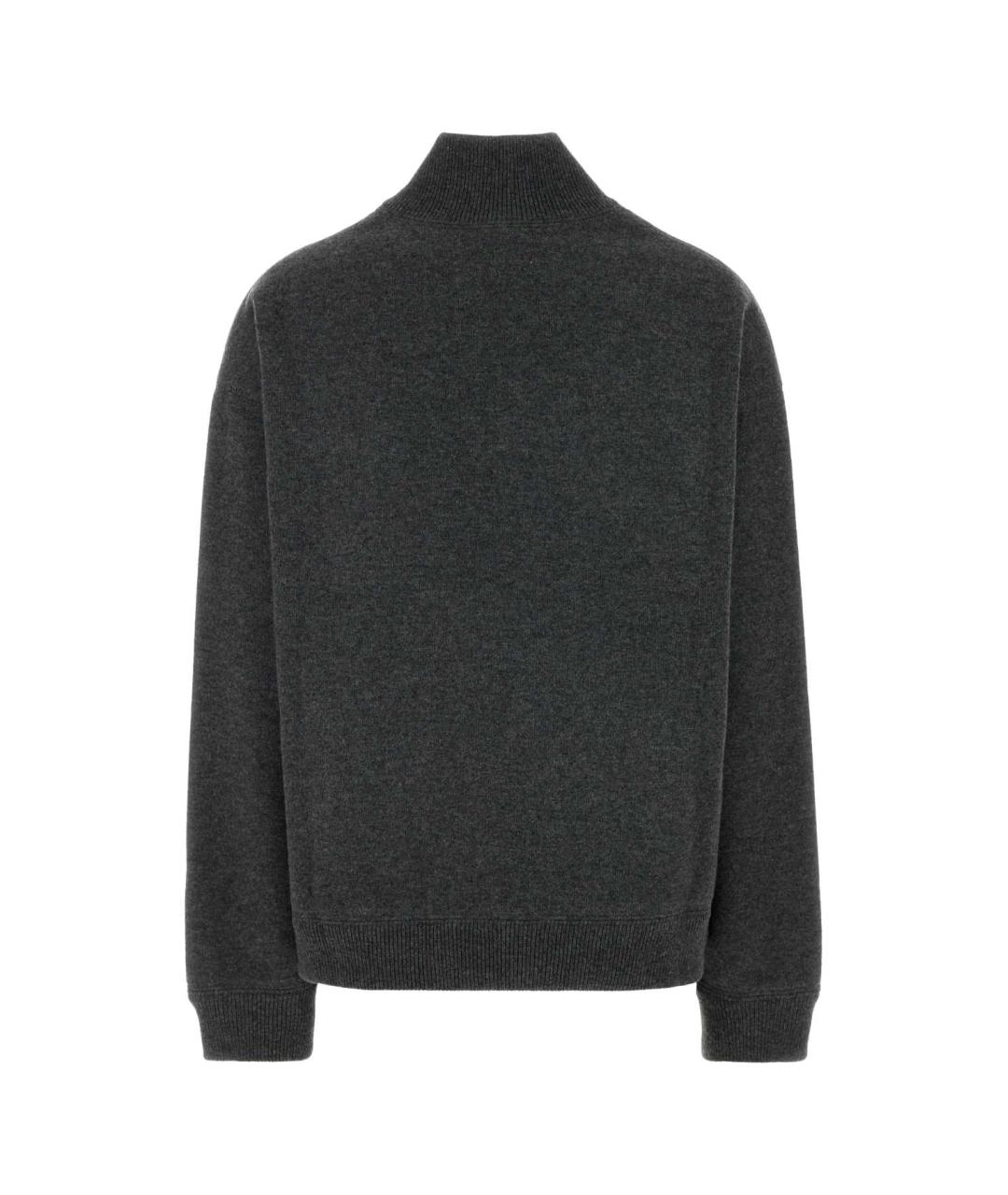 MIU MIU Серый кашемировый джемпер / свитер, фото 2