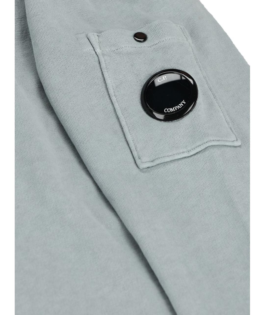 CP COMPANY Синий хлопковый джемпер / свитер, фото 2