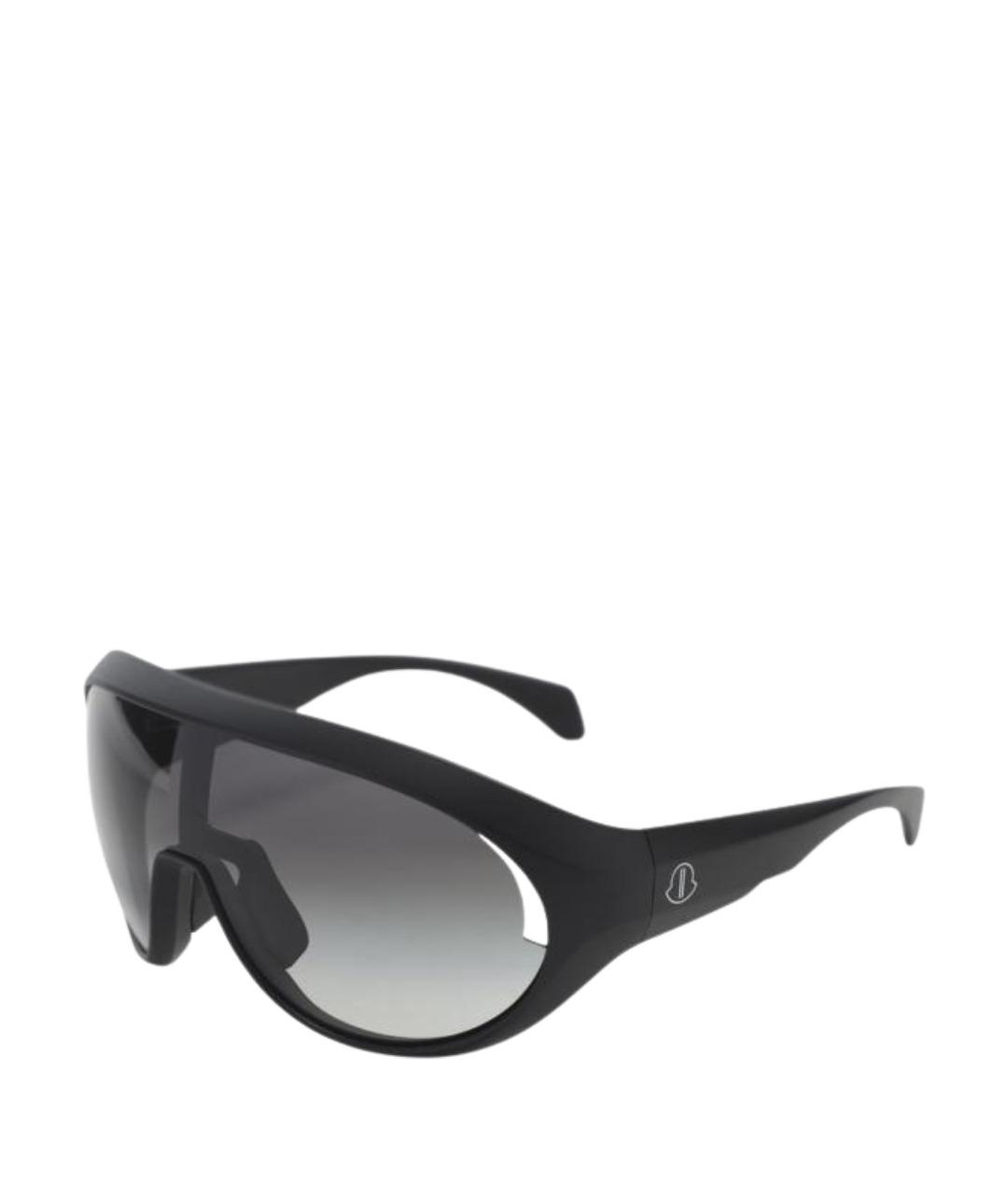 RICK OWENS Черные пластиковые солнцезащитные очки, фото 1