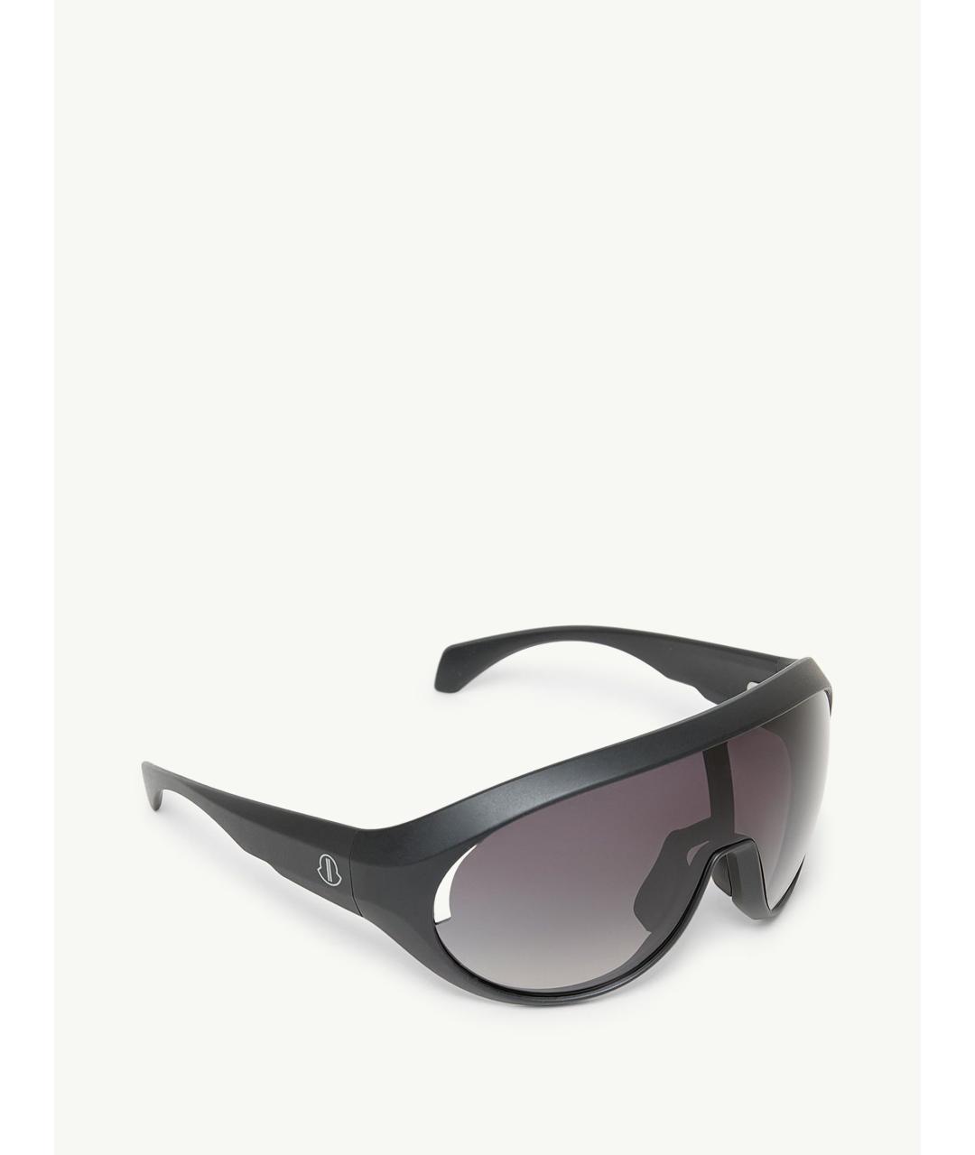 RICK OWENS Черные пластиковые солнцезащитные очки, фото 5