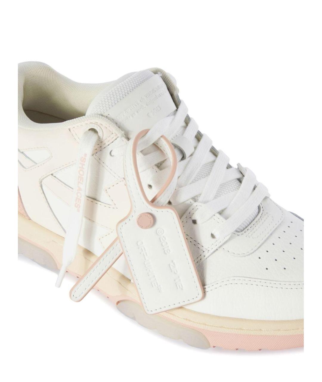 OFF-WHITE Мульти кожаные кроссовки, фото 5