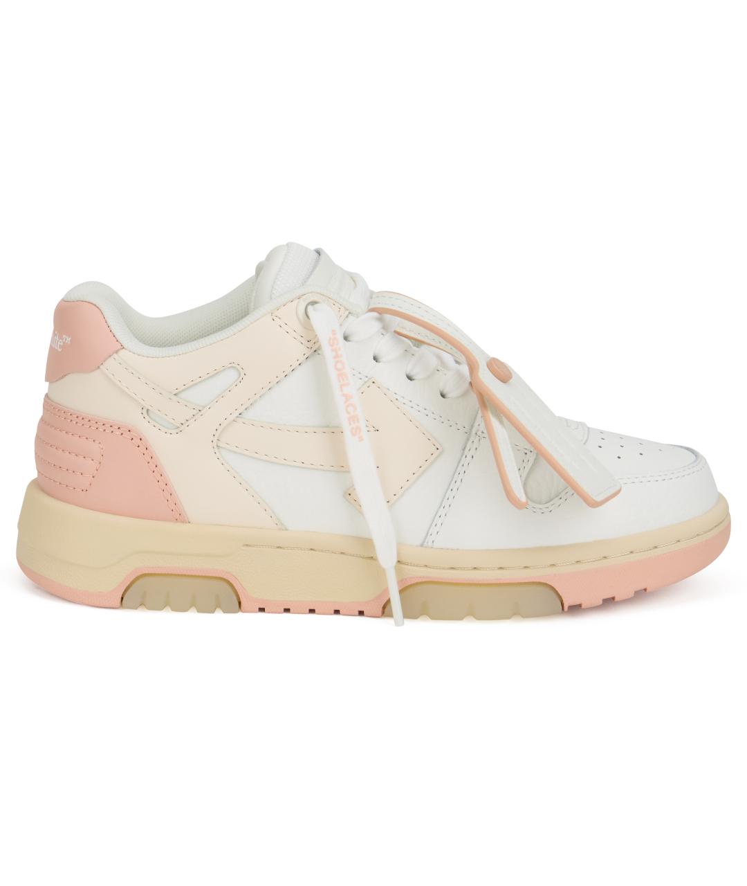 OFF-WHITE Мульти кожаные кроссовки, фото 2