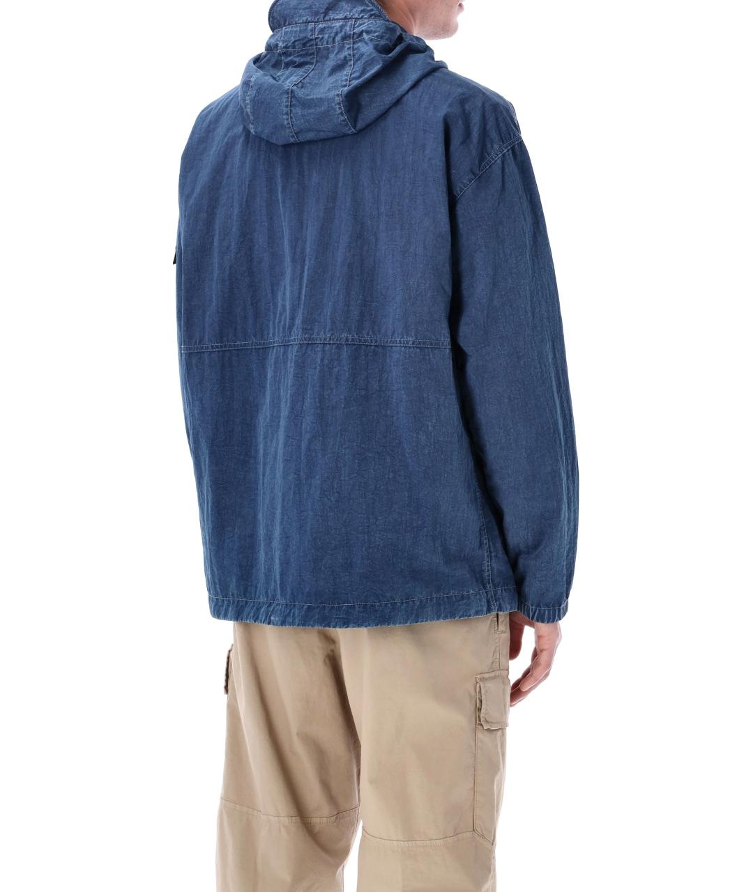 STONE ISLAND Синяя полиамидовая куртка, фото 2