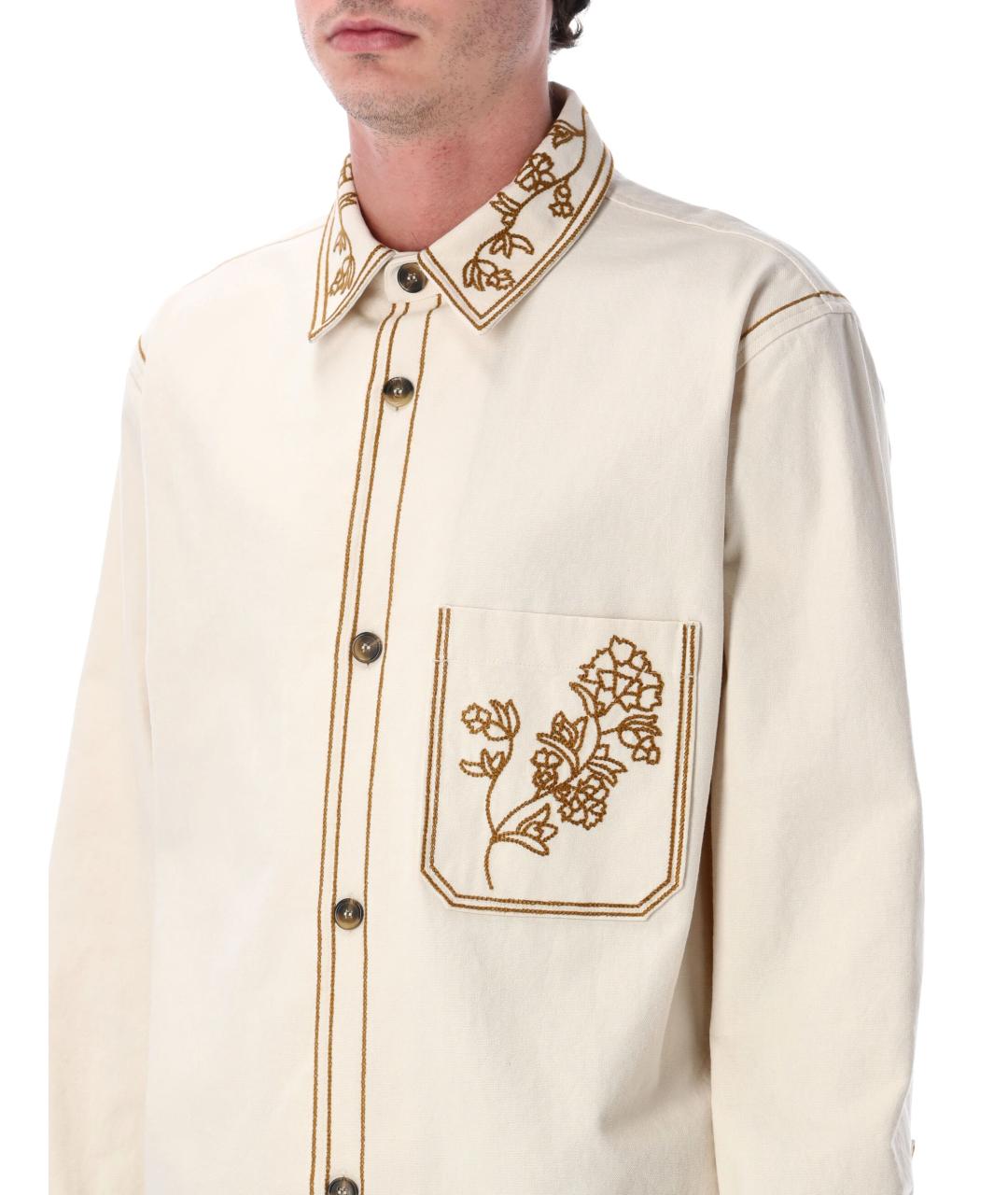 ISABEL MARANT Бежевая хлопковая куртка, фото 3