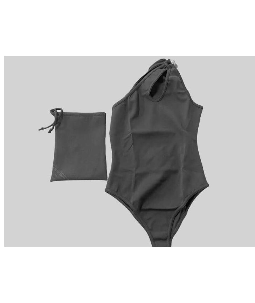 BOTTEGA VENETA Черный купальник, фото 5