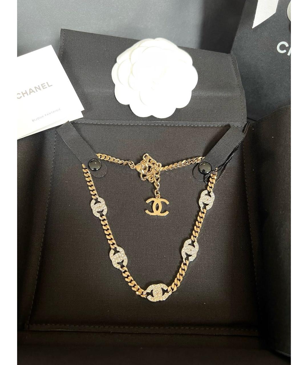 CHANEL Золотой чокер, фото 2