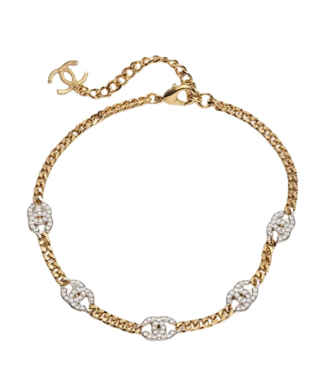 CHANEL Золотой чокер, фото 1