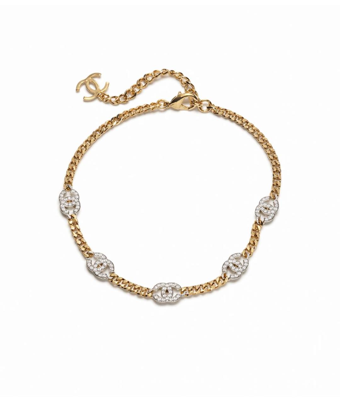 CHANEL Золотой чокер, фото 6