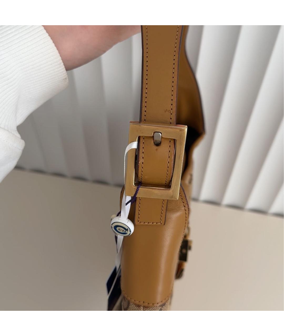 GUCCI Бежевая сумка через плечо, фото 5