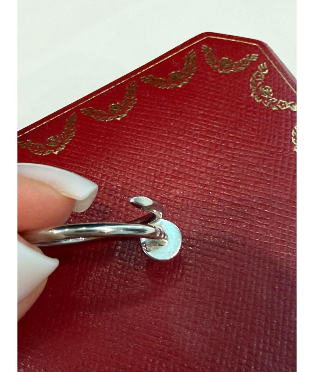 CARTIER Серебряное кольцо из белого золота, фото 2