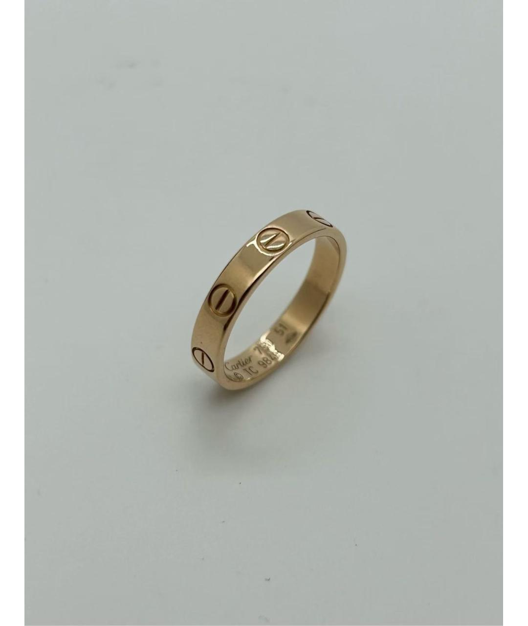 CARTIER Золотое кольцо из розового золота, фото 2