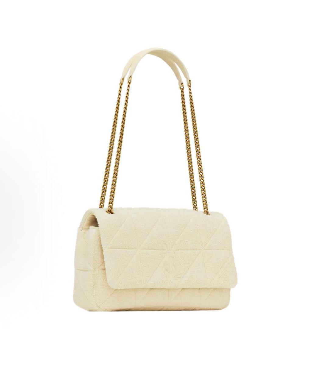 SAINT LAURENT Белая сумка через плечо, фото 2