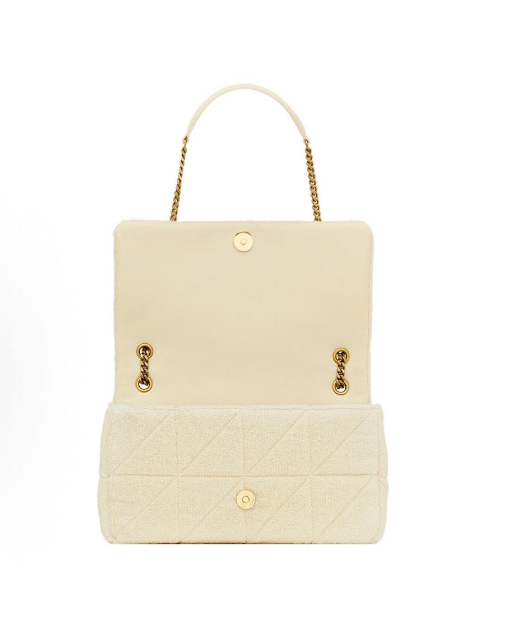 SAINT LAURENT Белая сумка через плечо, фото 5