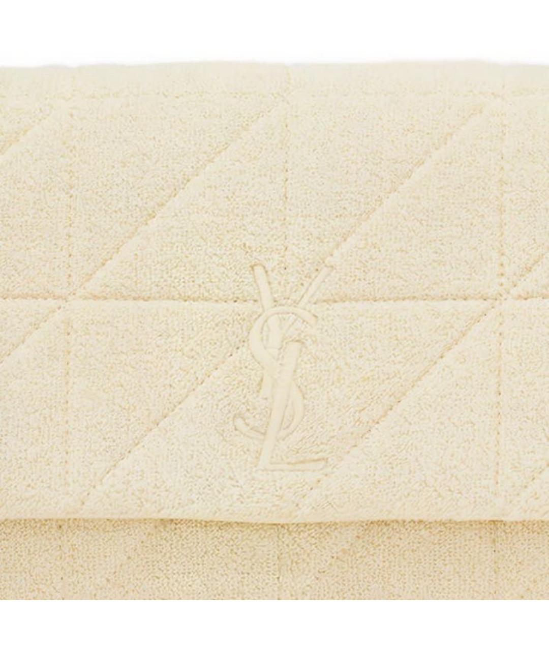 SAINT LAURENT Белая сумка через плечо, фото 6