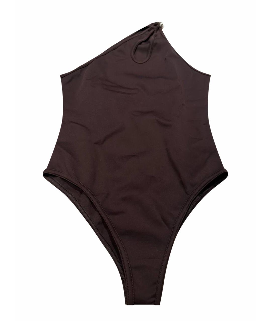 BOTTEGA VENETA Коричневый купальник, фото 1