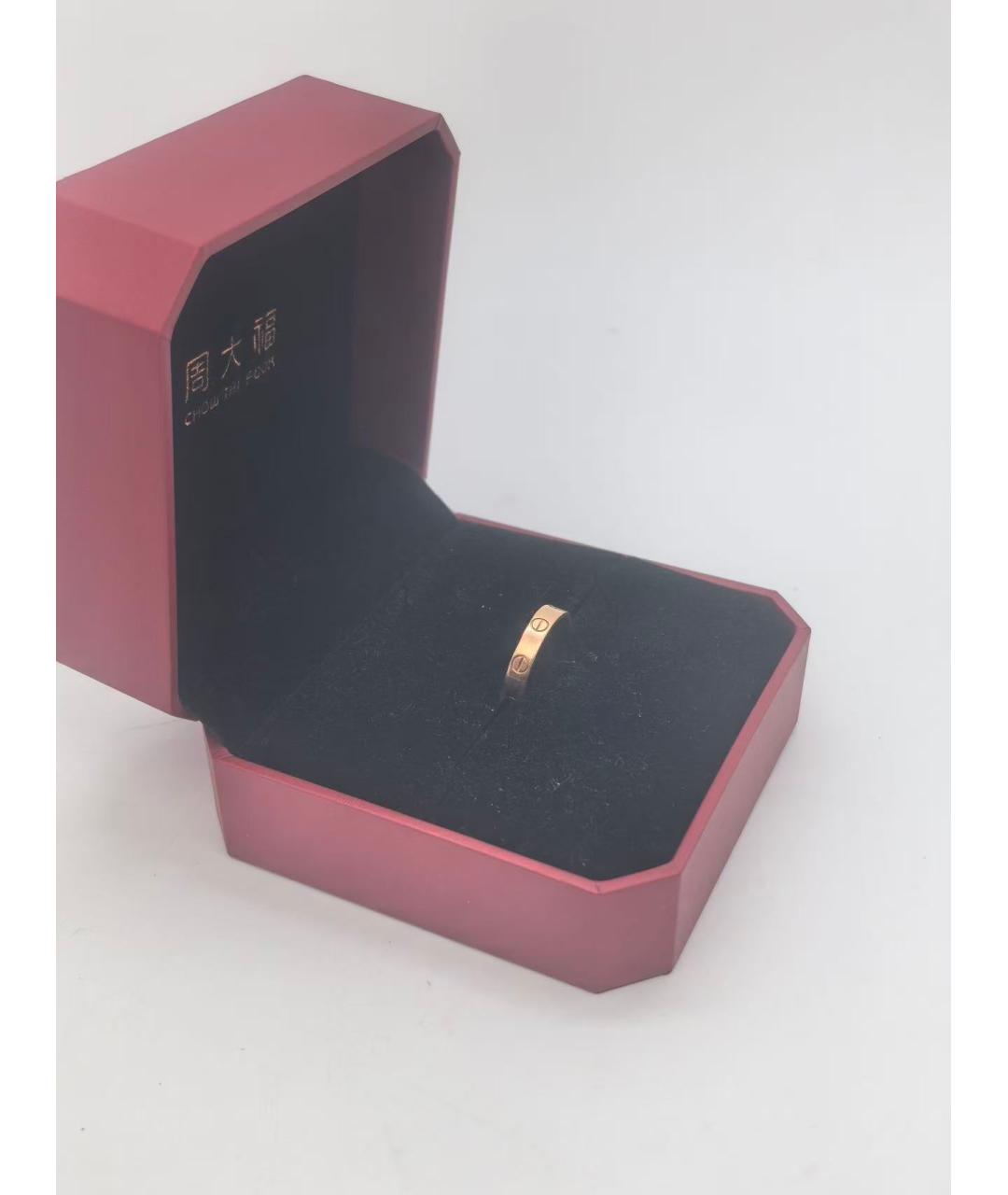 CARTIER Золотое кольцо из розового золота, фото 3