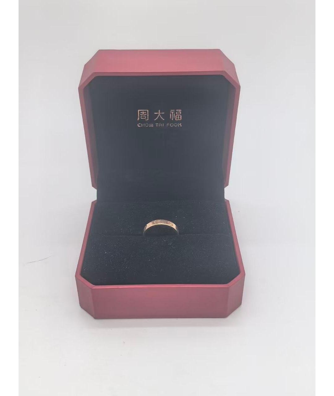 CARTIER Золотое кольцо из розового золота, фото 2