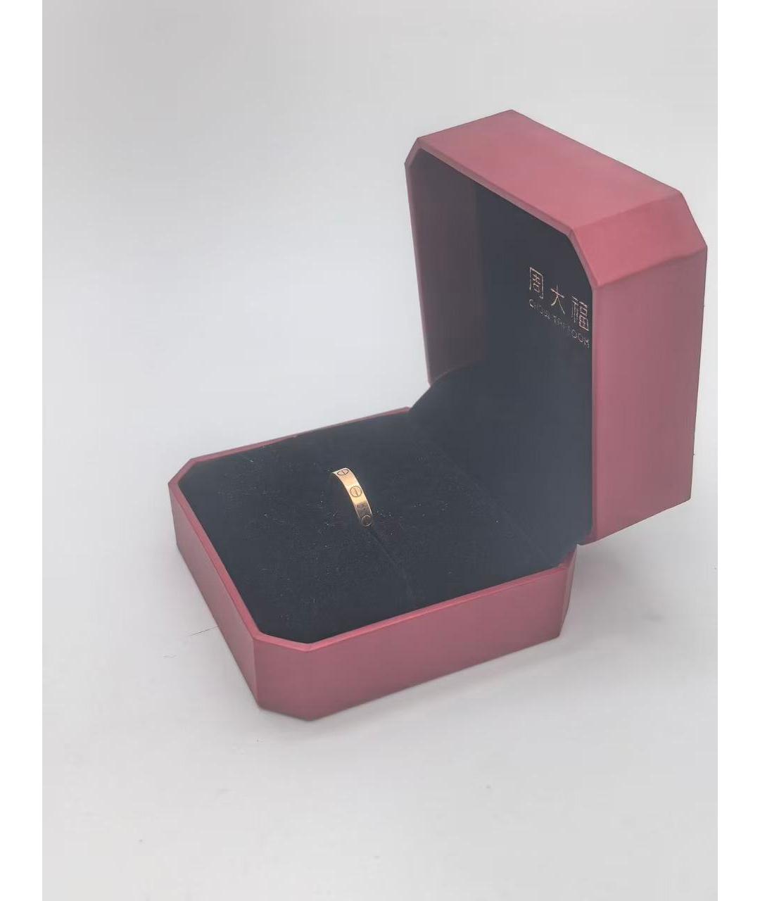 CARTIER Золотое кольцо из розового золота, фото 4