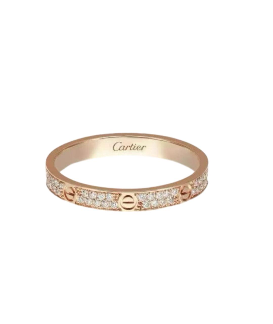 CARTIER Золотое кольцо из розового золота, фото 6